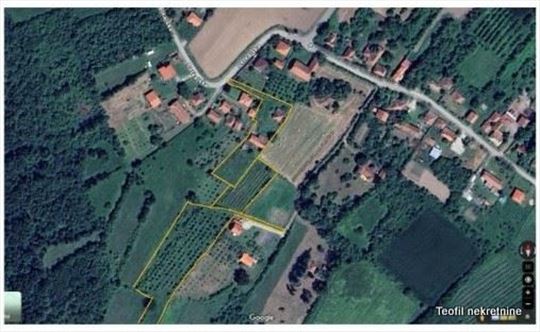 Ranč na sunčanoj strani Kosmaja 92+133ara, voćnjak