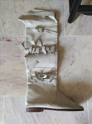 Kožne antilop čizme ženske
