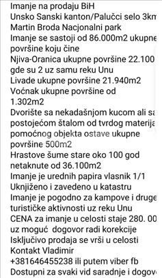 Na prodaju veliko seosko imanje u Palučcima