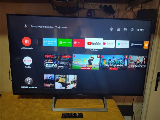 sony 4k android kd-55xf8096 ultra hd 400hz wifi t2