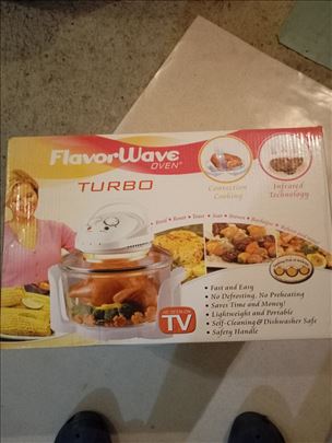 Turbo pećnica,staklo bez hemije