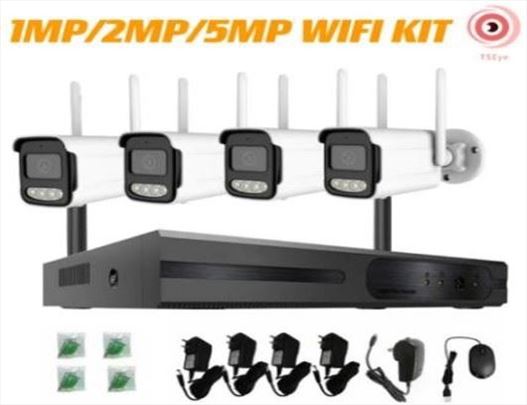 Komplet wi-fi 4 kamere i snimac za video nadzor 3M