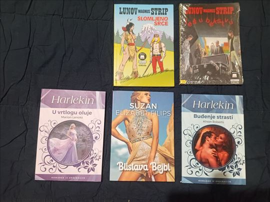 Tri knjige i dva stripa 