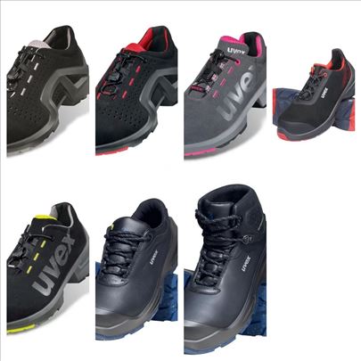 Uvex radne cipele razliciti modeli u vel.37 novo