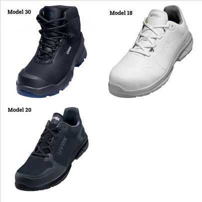 Uvex radne cipele razliciti modeli u vel.41 novo