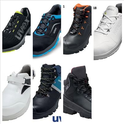 Uvex radne cipele razliciti modeli u vel.42 novo