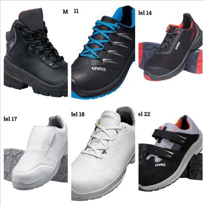 Uvex radne cipele razliciti modeli u vel.47 novo