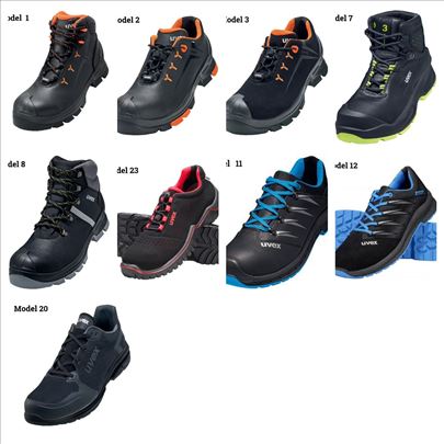 Uvex radne cipele različiti modeli u vel.48 novo