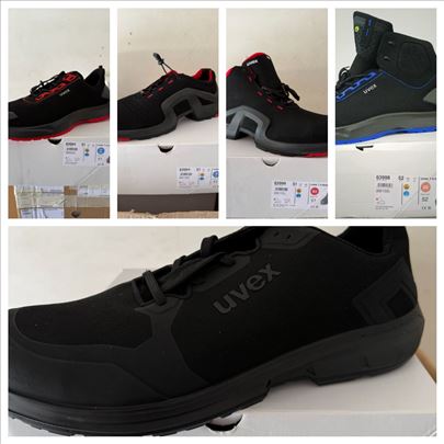 Uvex radne cipele razliciti modeli u vel.51,52novo
