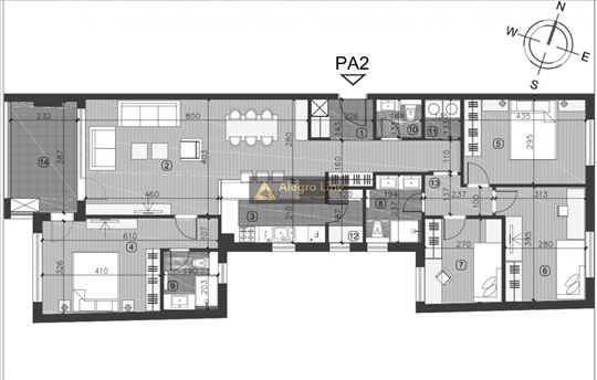 Četvorosoban stan - poslovni apartman u kompleksu 