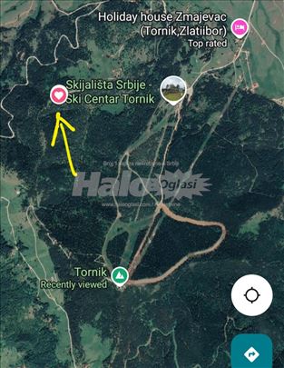 Top lokacija Tornik Zlatibor 44ara 