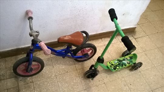 Bicikl i trotinet za malu decu Čelična konstrukcij