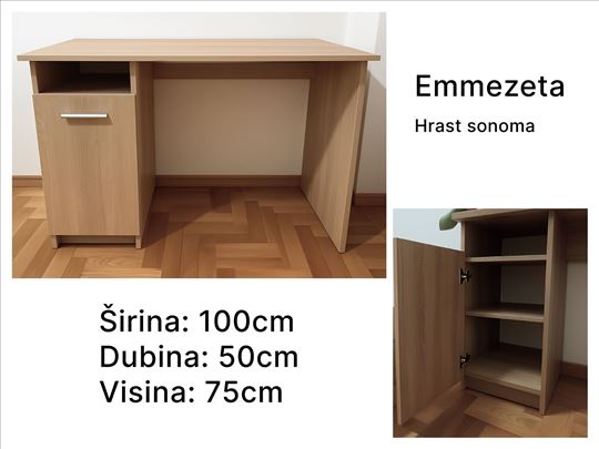 Emmezeta radni sto nekorišćen