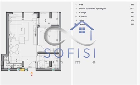 Kupovina direktno od investitora - Useljivo od okt