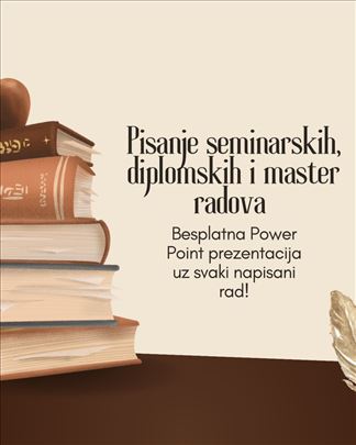 Pisanje seminarskih, diplomskih i master radova