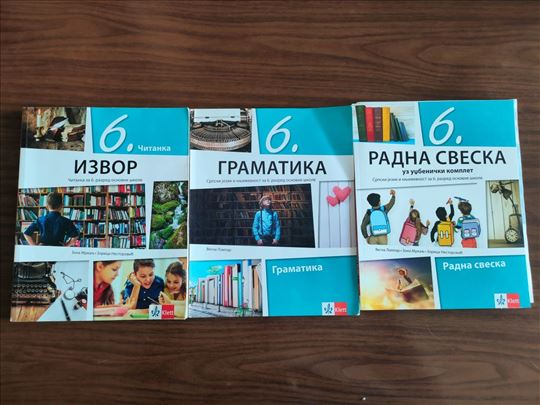 Srpski jezik 6, Klett - komplet