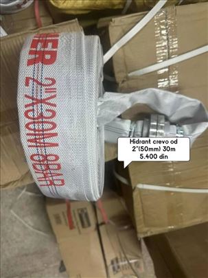 Hidrantno crevo 20 i 30 m sa spojnicama