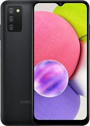 Samsung A03s kao nov, malo korišćen, punjač, maska
