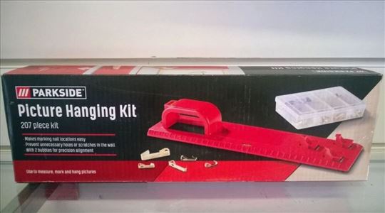 Set alata za postavljanje slika parkside novo