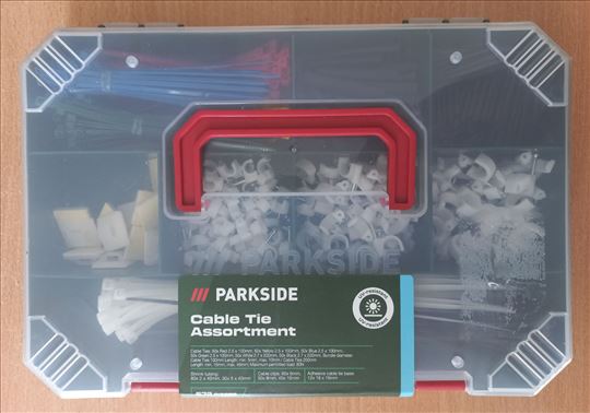 Set za organizaciju kablova Parkside