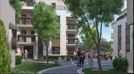 Stan sa dvorištem u okviru prelepog kompleksa