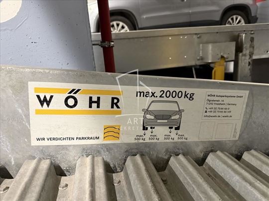 Uknjiženo parking mesto u garaži, novo ID#11728