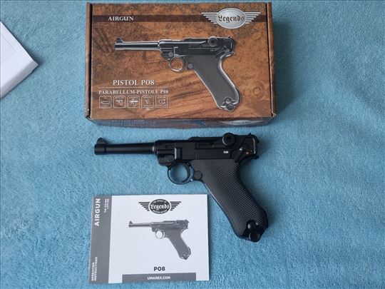 Luger vazdušni pištolj P08 Blowback 