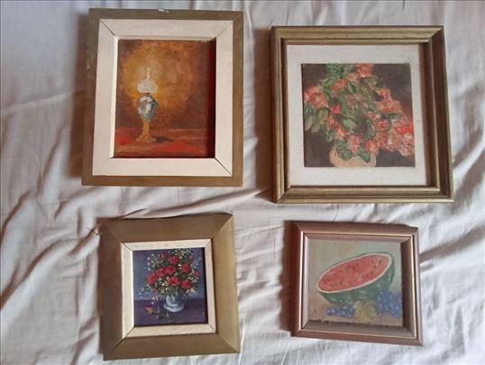 Slike - ulje na lesonitu 