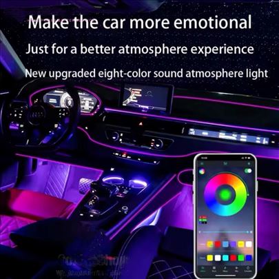 LED RGB unutrašnja auto svetla 