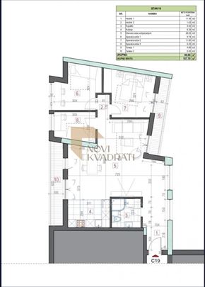 Porodični Stan od 90 m² – Savršen Komfor i Svetlos