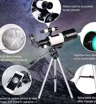 Teleskop Astronomski teleskop F30070M