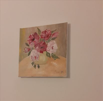 Ruže 1 ulje na platnu