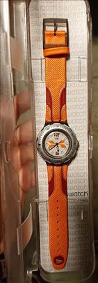 Swatch sat, nov, narandžaste boje