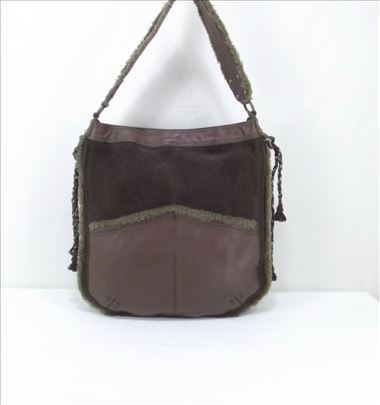 Velika Cul De Sac torba prirodna koža