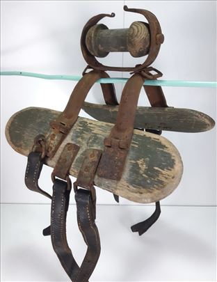 WW1 Nemačko sedlo/transportni nosač oružja za konj