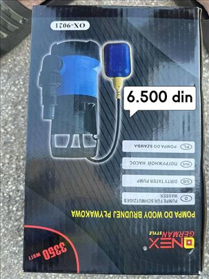 Potapajuća pumpa za čistu vodu sa plovkom 3350w