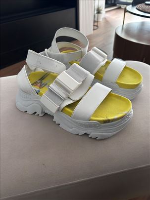 Sandale bele n21 kožne