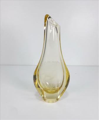 Vintage 60e Miloslav Klinger bohemian citrin