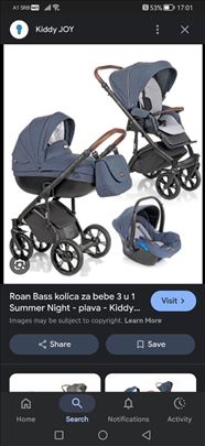 Dečja kolica i tricikl guralica