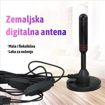 Sobna digitalna antena za besplatne TV kanale 4K H