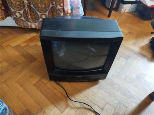 Stari retro televizor Toshiba mali tv