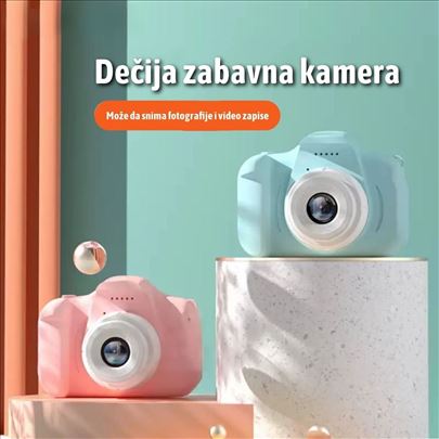 Fotoaparat za decu Plavi i Rozi Dečiji fotoaparat