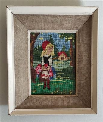 Goblen Crvenkapa 30 x 25 cm