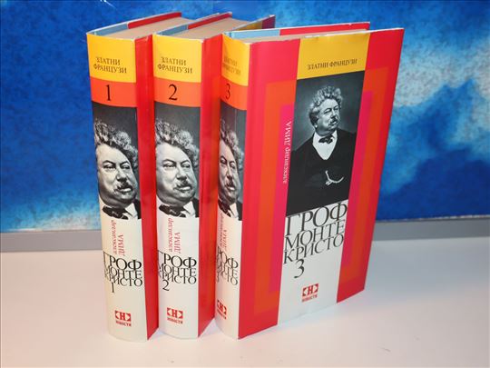 grof monte kristo 1-3 komplet aleksandar dima