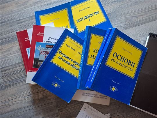 Knjige za visoku hotelijersku skolu struk. studija