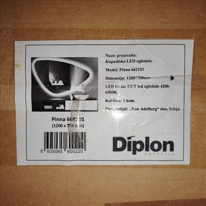 Kupatilsko LED ogledalo