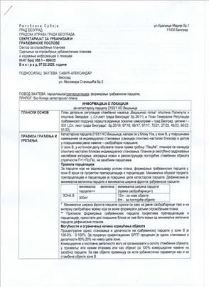 Плац у замену за станове