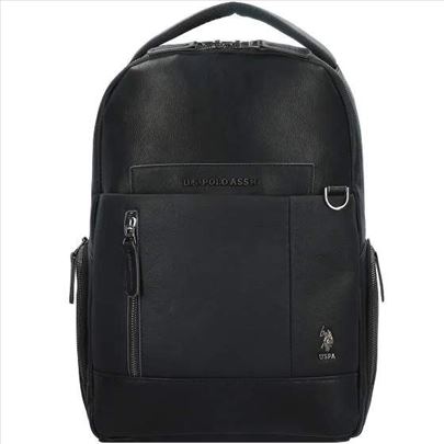 Ranac US Polo Assn. crni laptop ranac