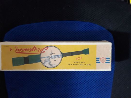 ruski ručni durbin " TURIST " - 4" , 10x,