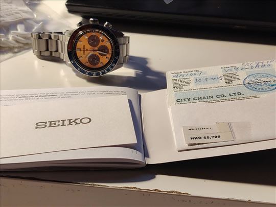 Seiko Prospex Solar, hronograf, datum. Nov.